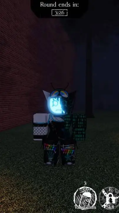 ai character: haunted background