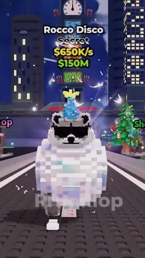 ai character: Rocco Disco background