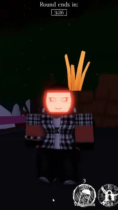 ai character: Flannel background