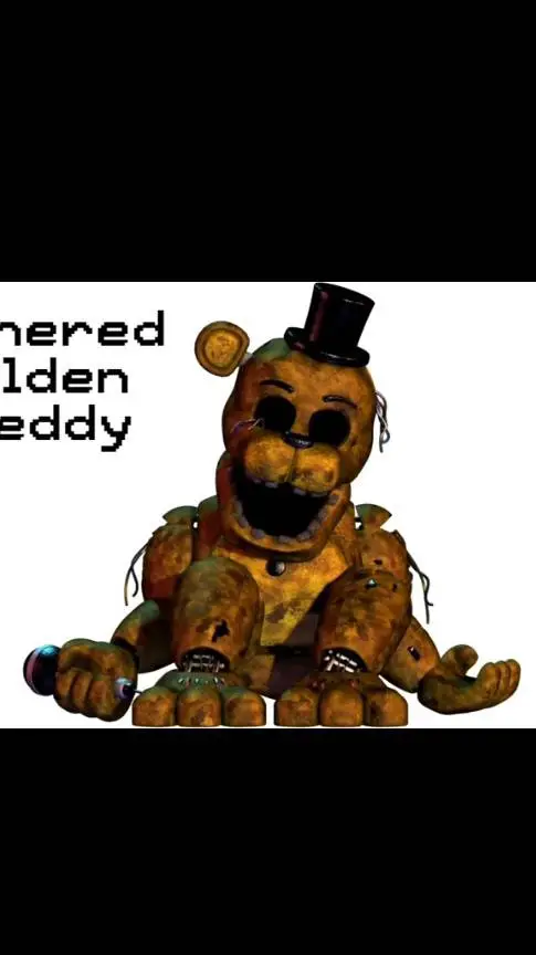 ai character: Withered golden background