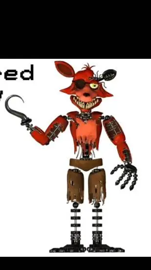 ai character: Withered foxy background