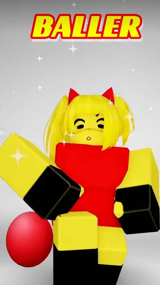 ai character: girl baller background