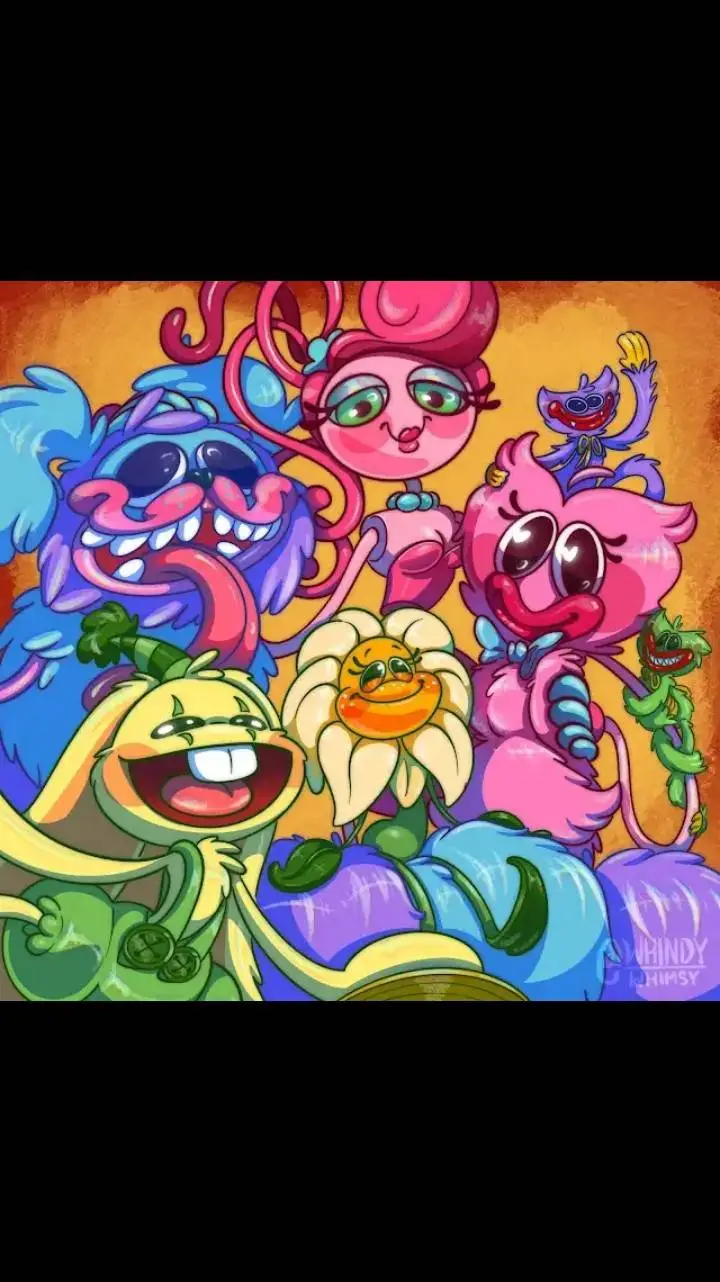 ai character: Poppy Playtime 2 background