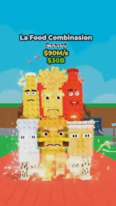 ai character: La Food background