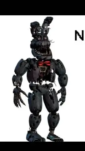 ai character: nightmare bonnie background