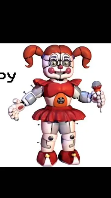 ai character: circus baby background