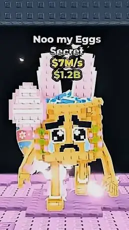ai character: Noo my Eggs background