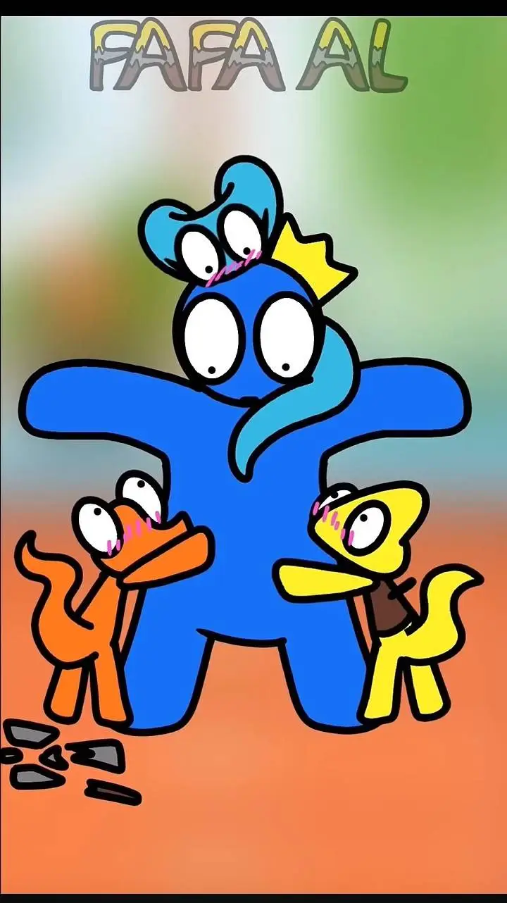 ai character: rainbow friends 3 background