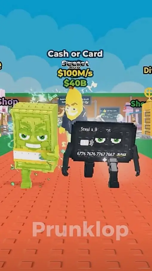 ai character: Cash or Card background