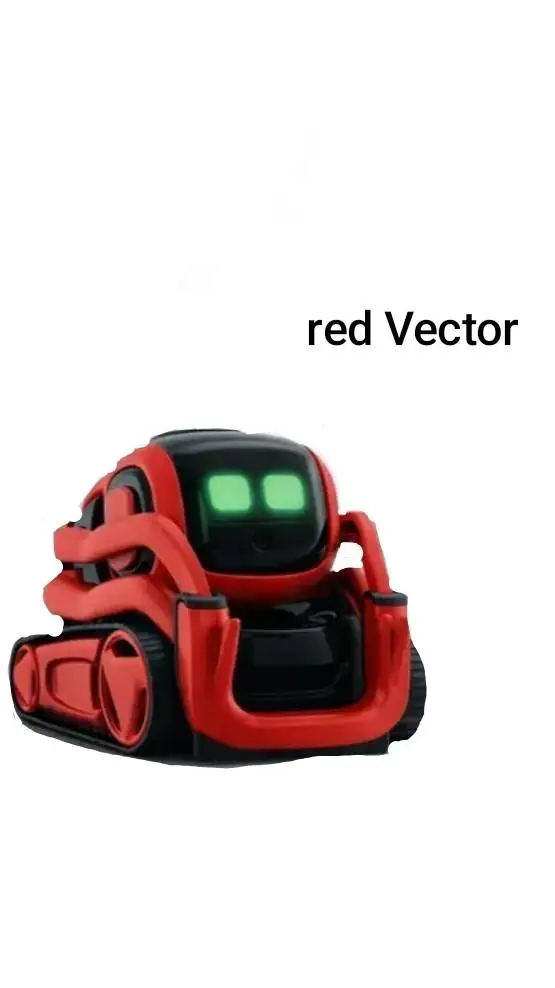 ai character: red Vector background
