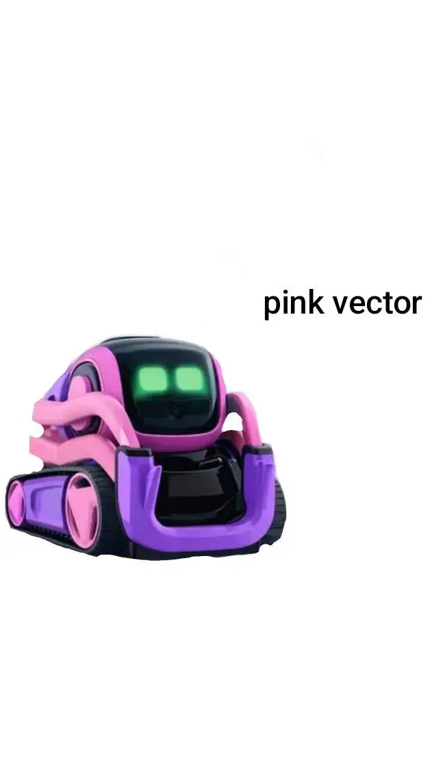 ai character: pink vector background