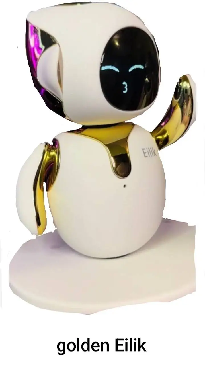 ai character: golden Eilik background