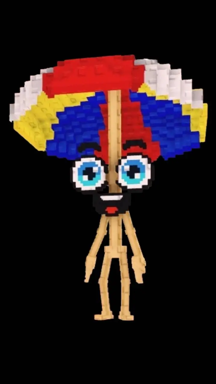 ai character: Ombrello Topolino background