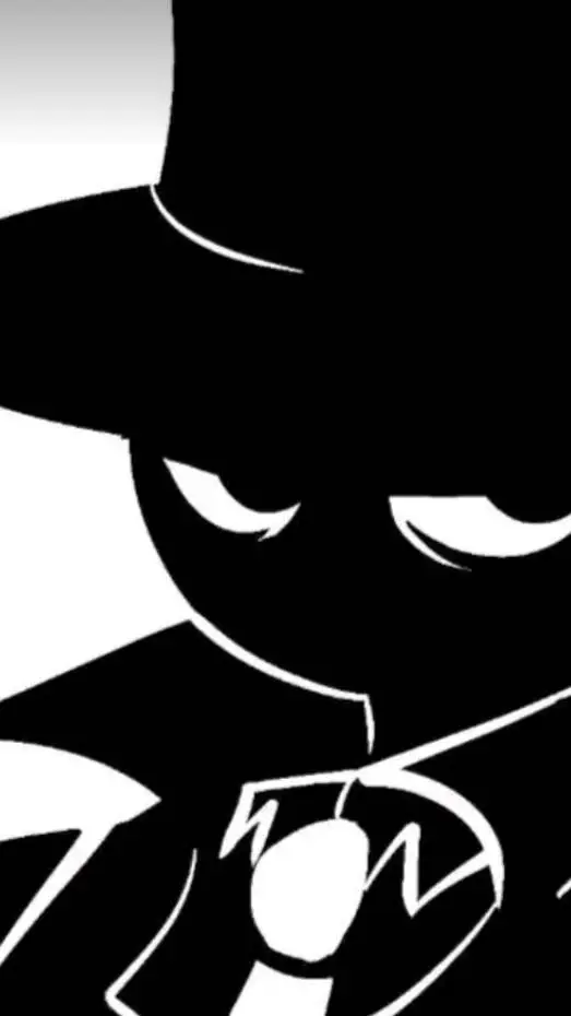 ai character: black background