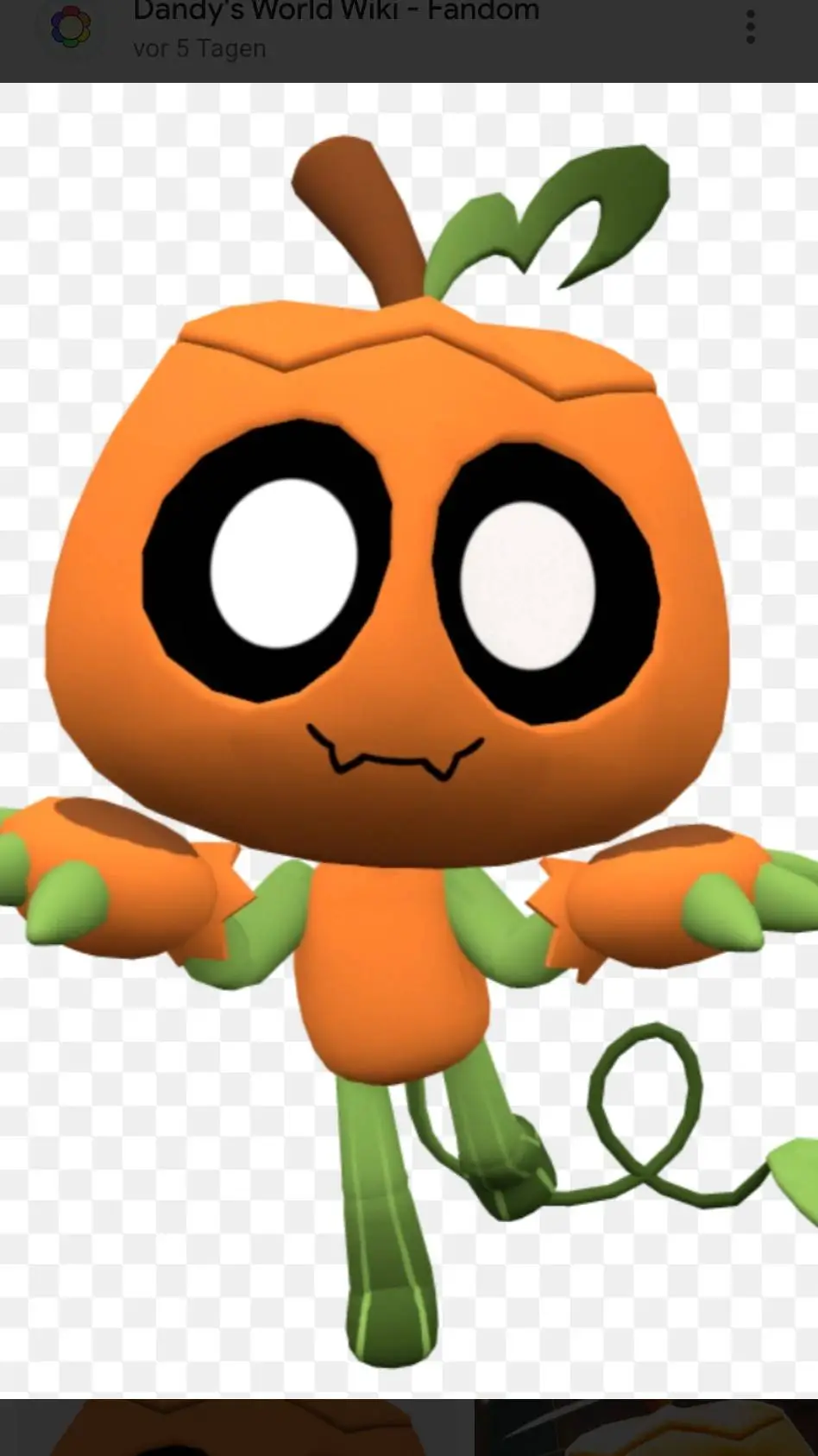 ai character: gourdy background