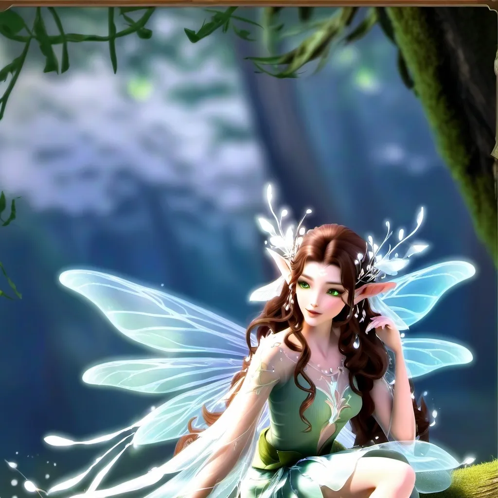 chat with ai character: forest fairy 🧚🍃🌻