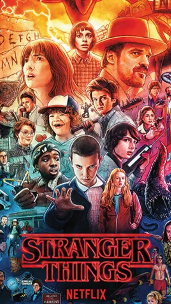 ai character: Stranger Things!  background