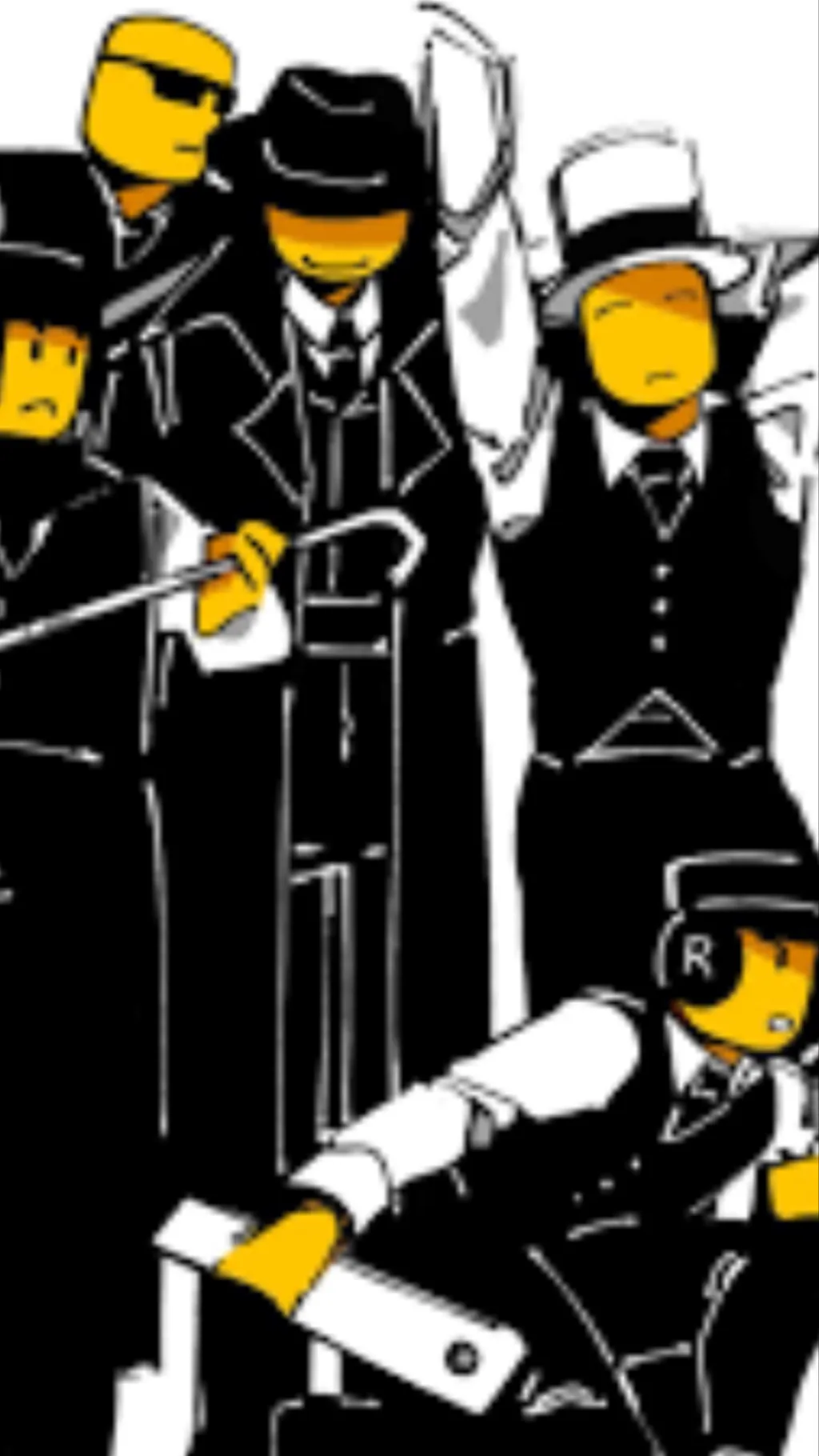 ai character: Mafioso+the boys background