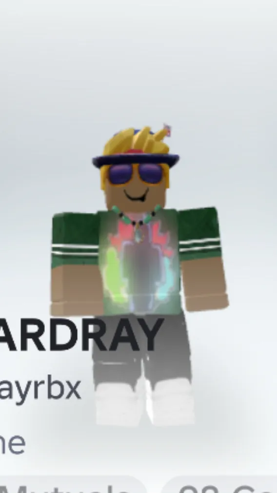 ai character: Ray pookie background
