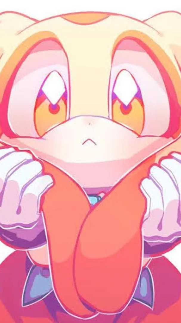 ai character: Cream the rabbit  background