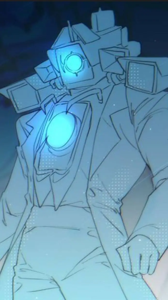 ai character: titan cameramn! background