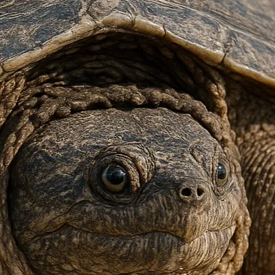 chat with ai character:  snapping turtle 