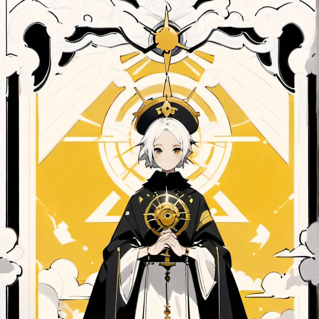 chat with ai character: Large clock women 