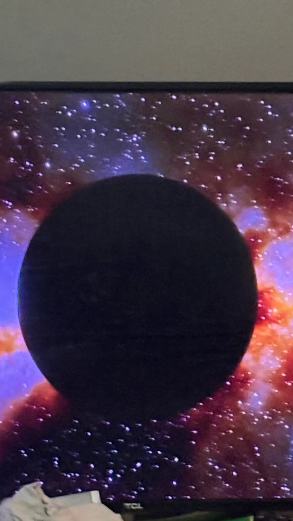 ai character: Black hole  background