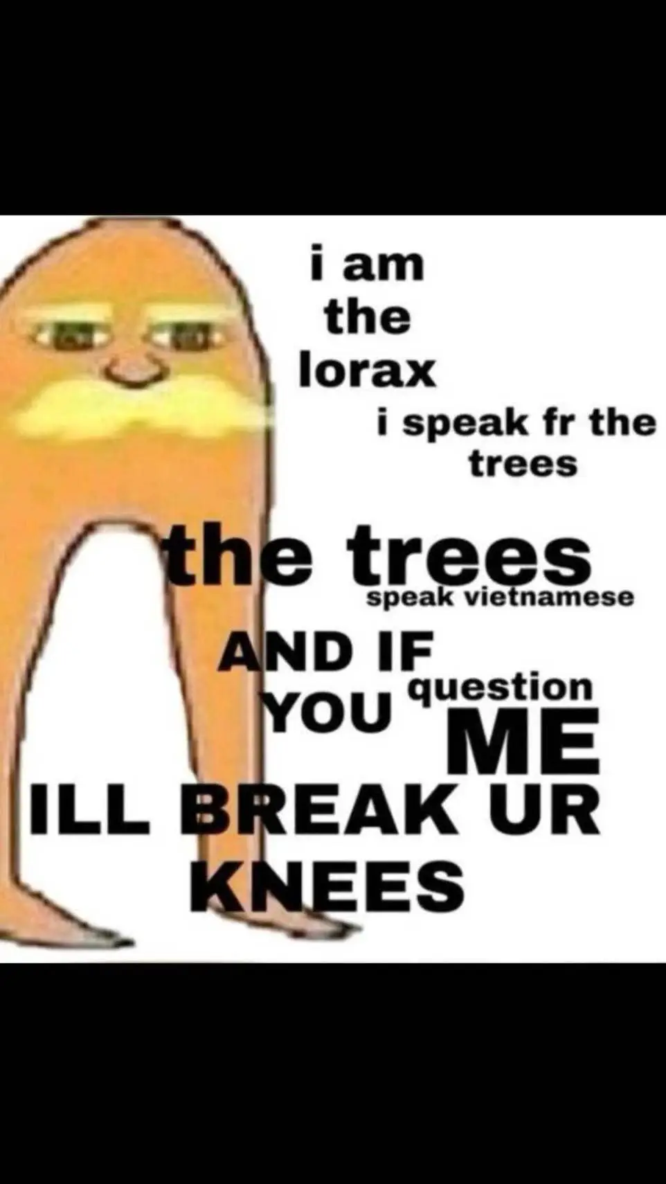 ai character: The lorax background