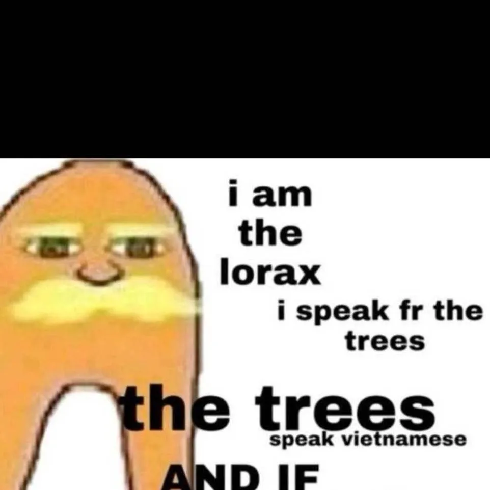 chat with ai character: The lorax