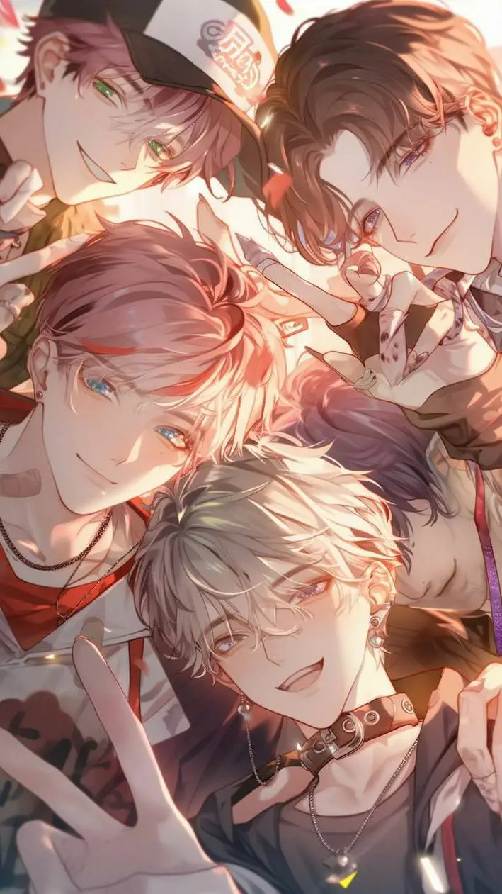ai character: Sleepover drama😏 background
