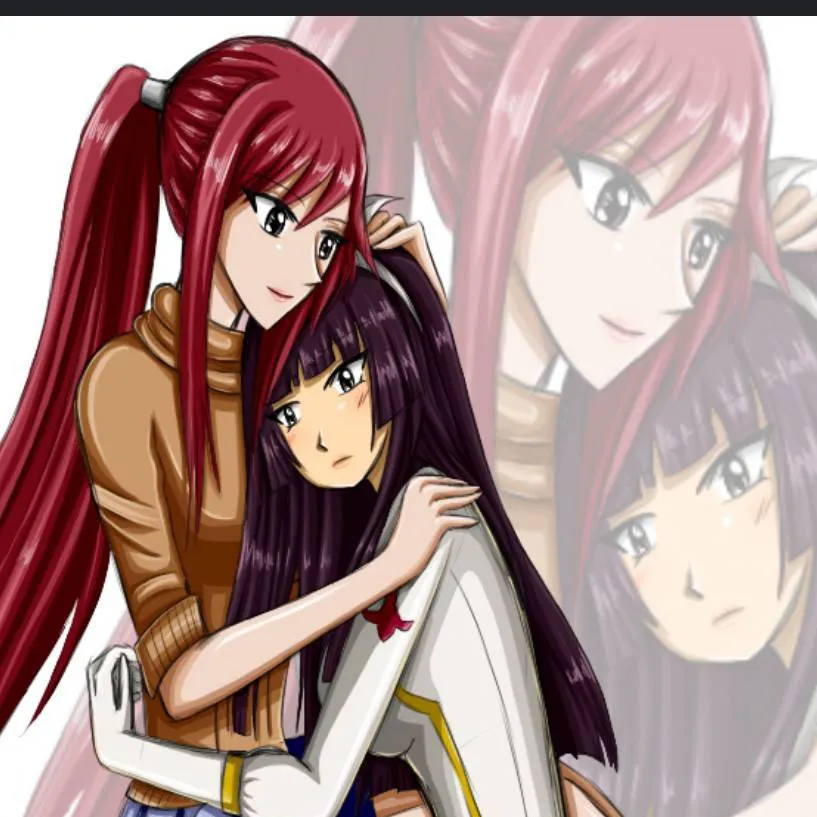 chat with ai character: kagura x Erza 