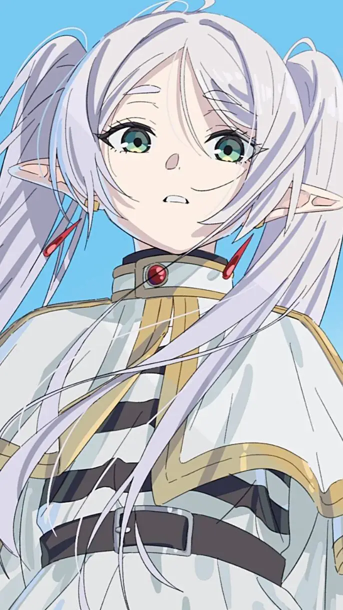 ai character: frieren  background