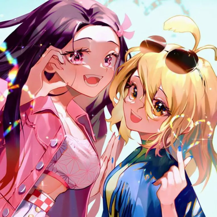 chat with ai character: nezuko x suika 