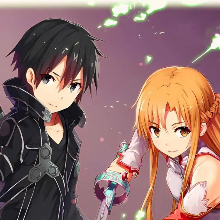 chat with ai character: asuna x Kirito 