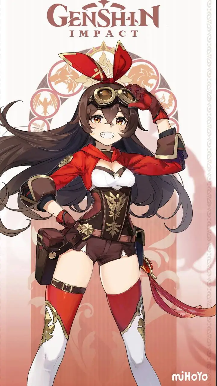 ai character: Amber background