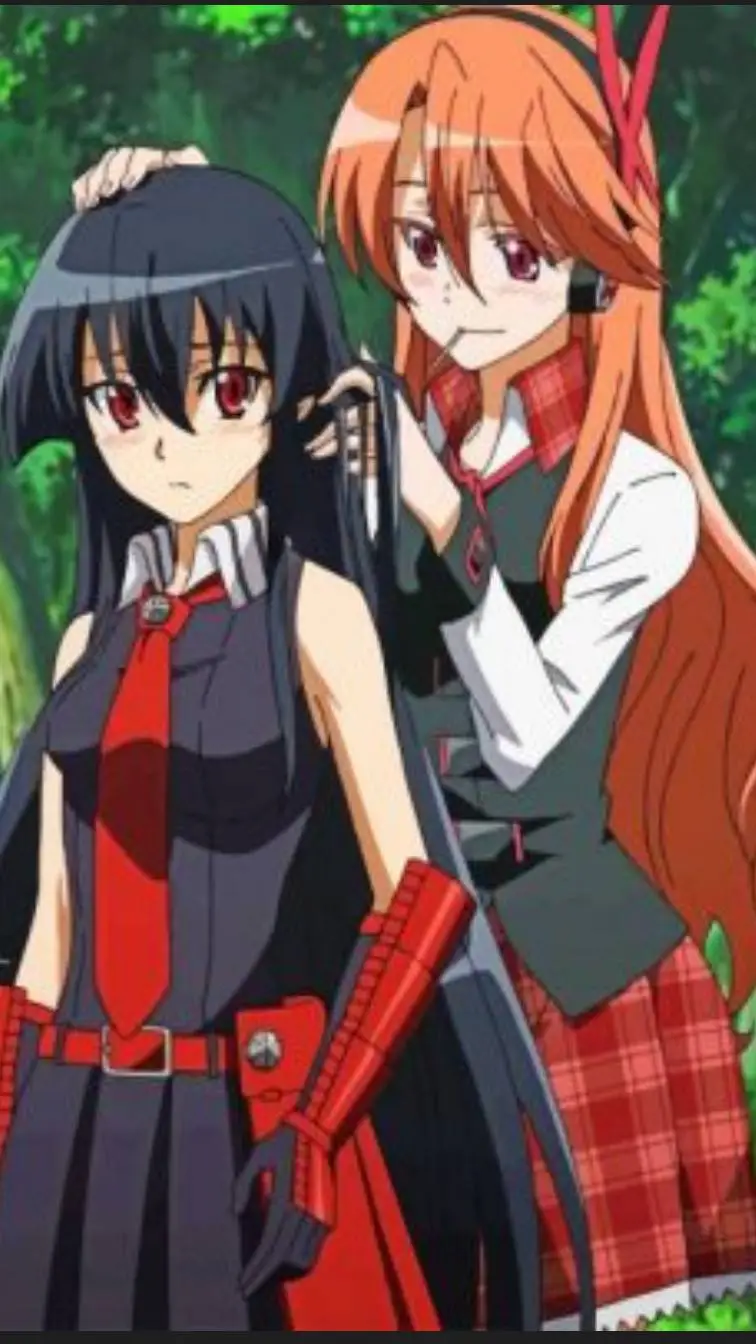 ai character: chelsea x akame  background