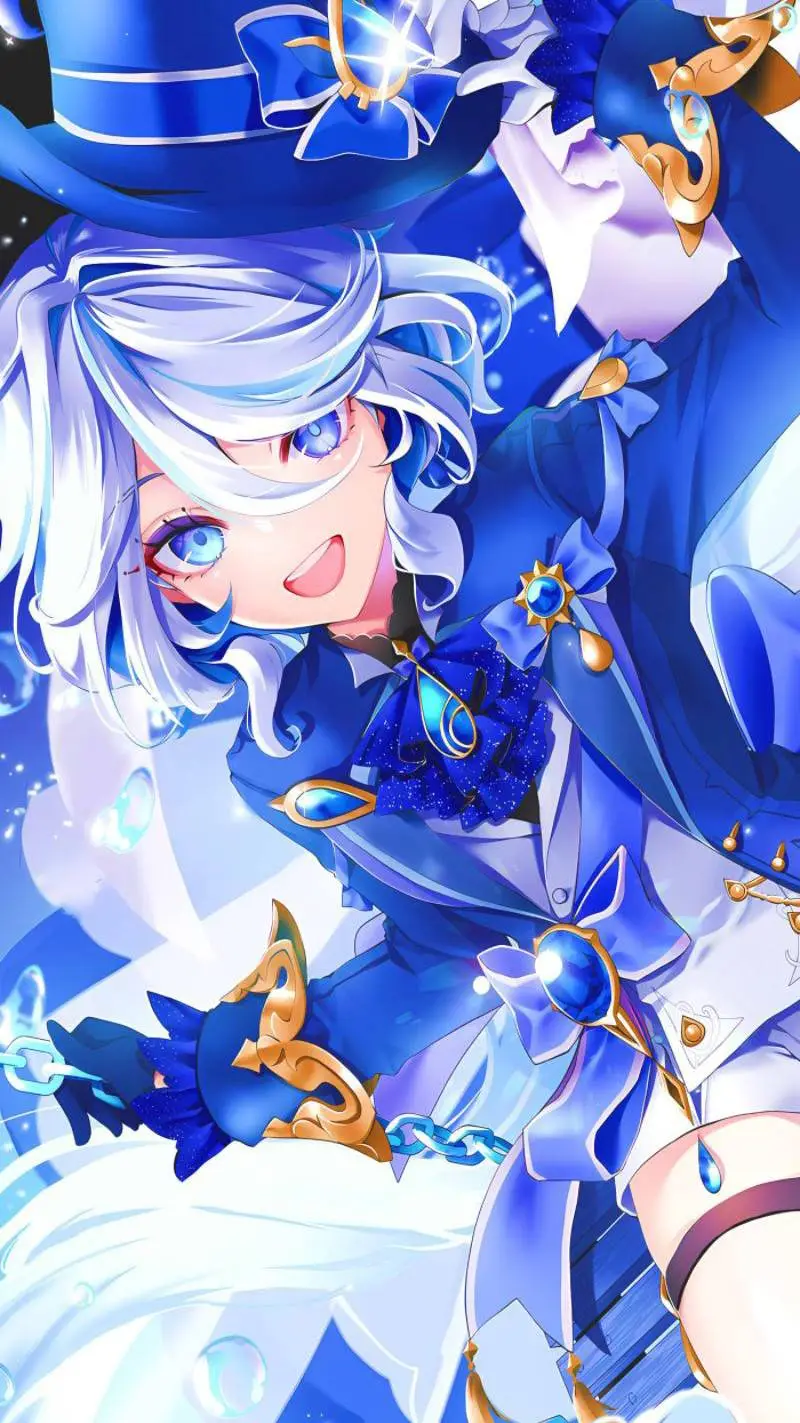 ai character: furina  background