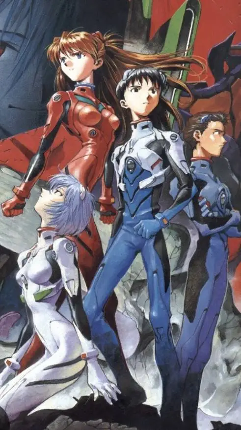 ai character: Evangelion  background