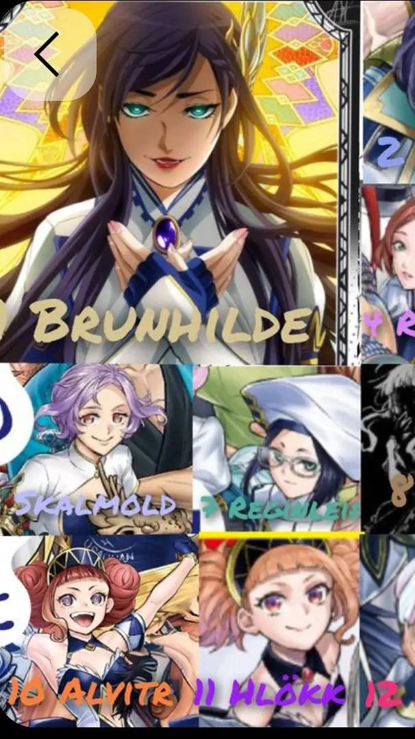 ai character: 13 valkyrie  background