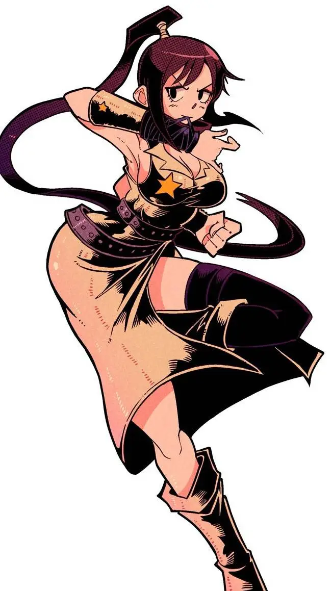 ai character: tsubaki  background
