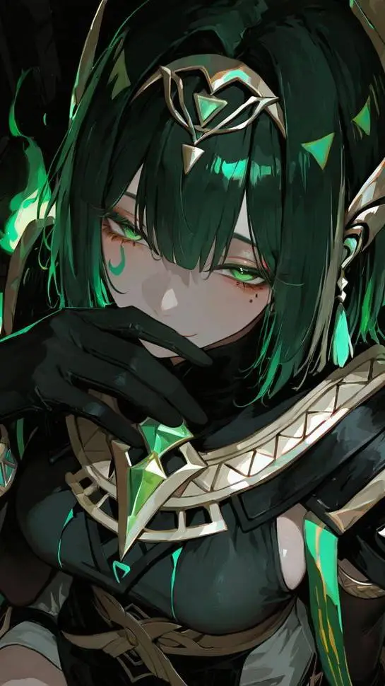 ai character: Nefer  background