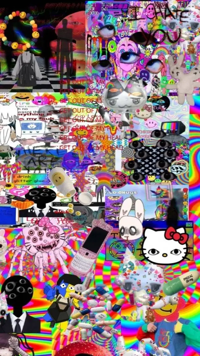 ai character: w3ird-c0re background