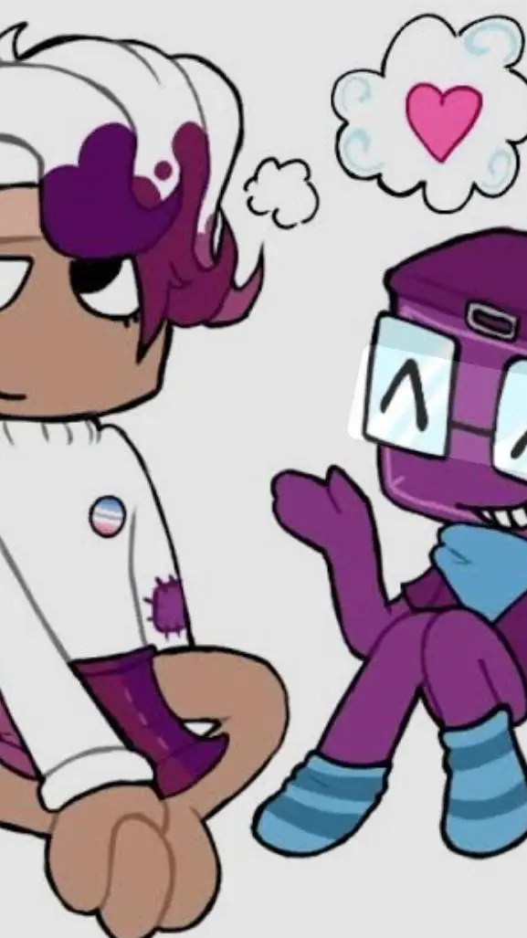 ai character: Boxten X Brusha <3 background