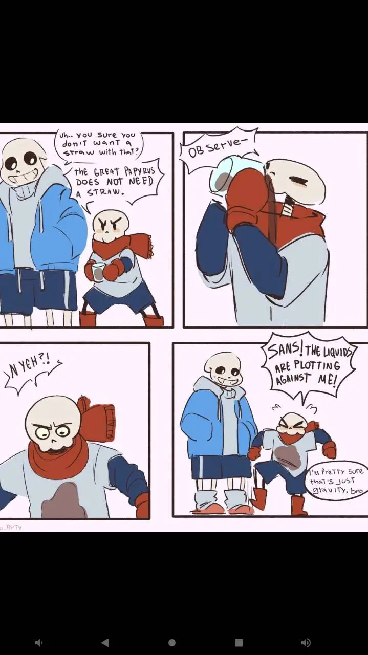 ai character: Papyrus ✨✨ background