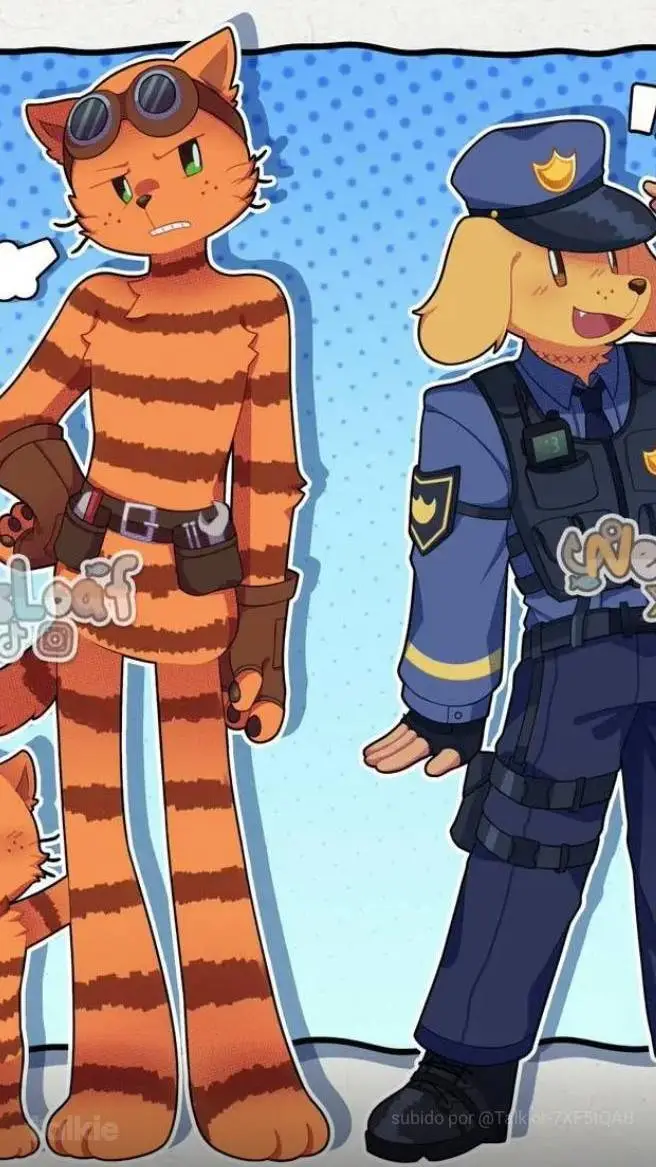 ai character: petey x dogman background