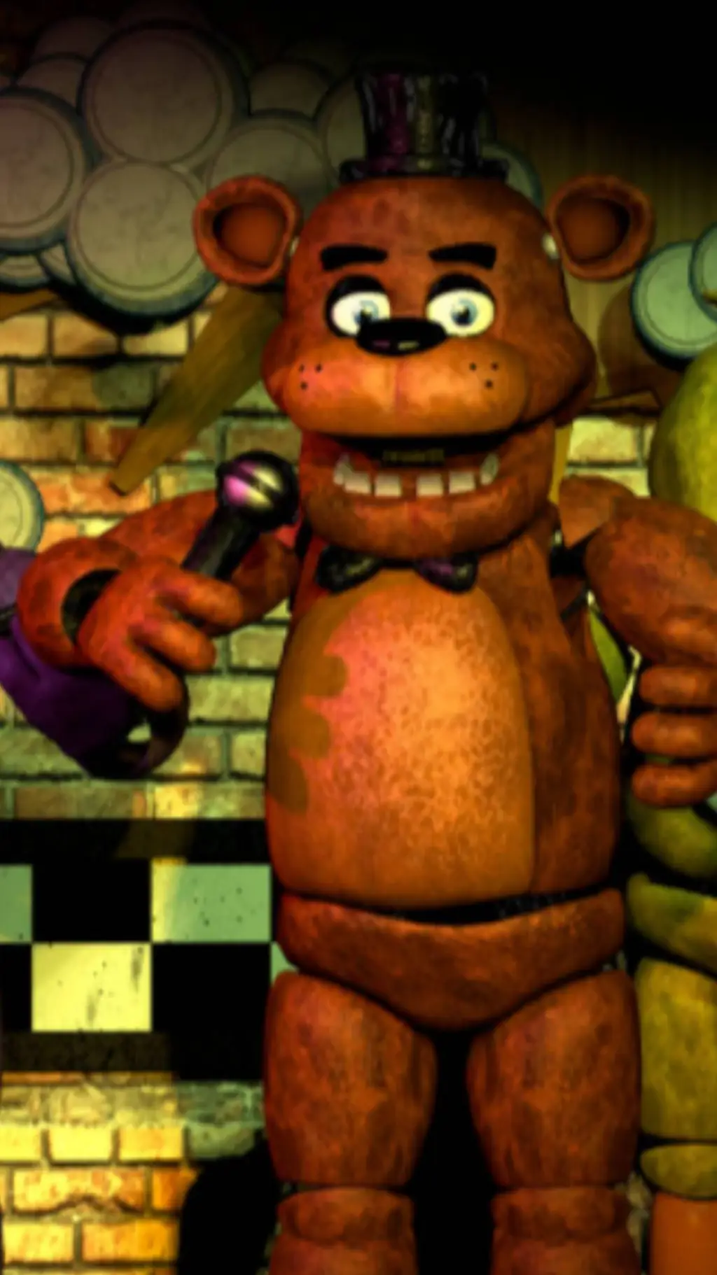 ai character: FNAF 1 background