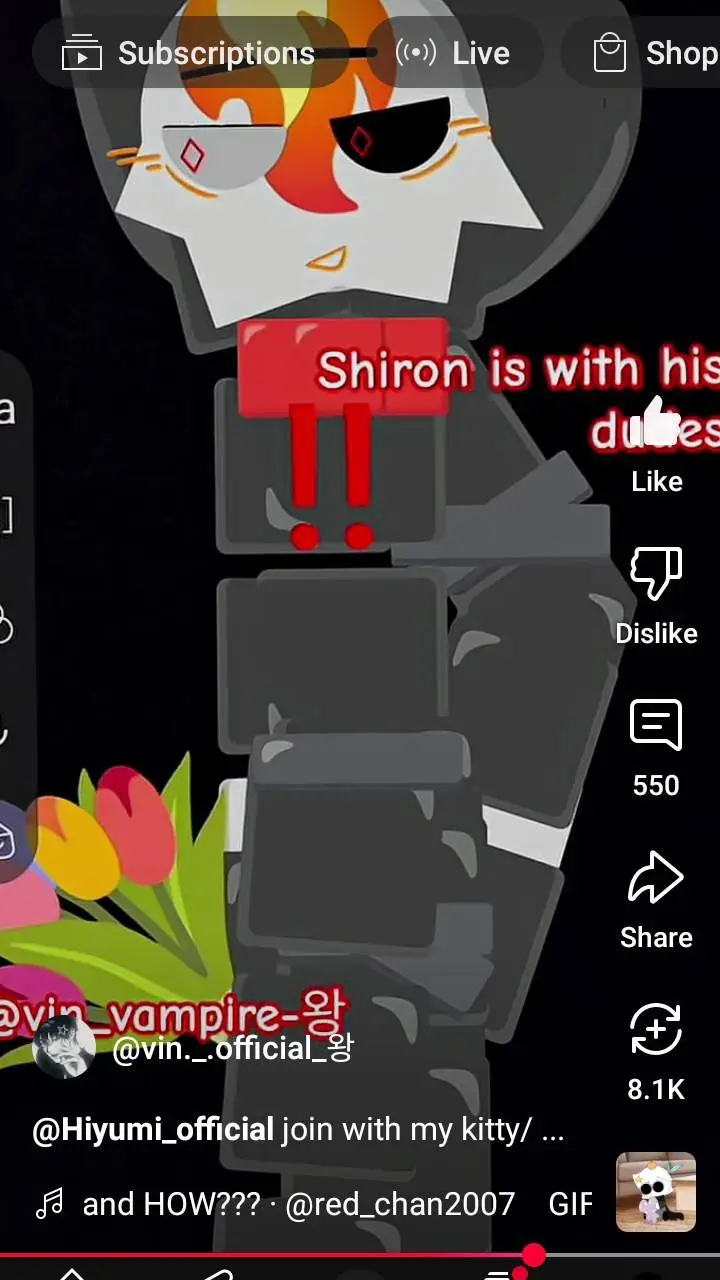 ai character: vin•-• background