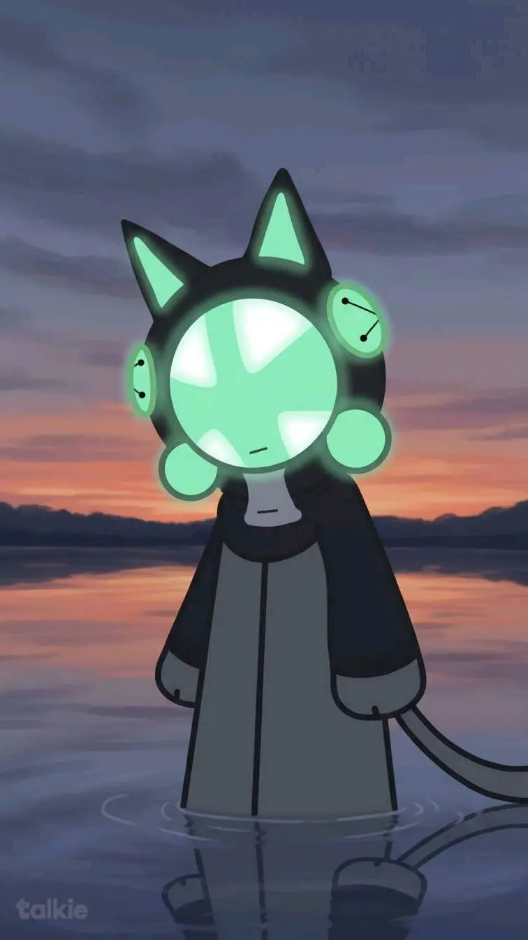 ai character: 💚🐱Catly🐱💚 background