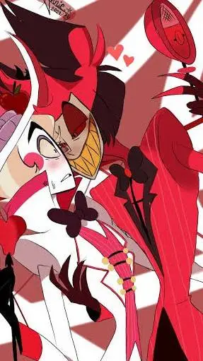 ai character: alastor x lucifer background